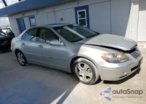 2006 Acura Rl из США, поврежденный, VIN JH4KB16586C007778